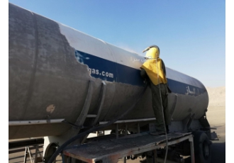 سندبلاست و رنگ آمیزی تخصصی اجرای رنگ اپوکسی ایرلس اجرای سندبلاست و رنگ