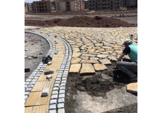 سنگ لاشه کاربرد از سنگ رود خانه ای رنگ مشکی قادری