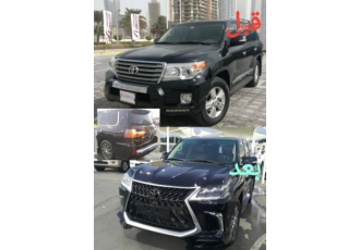 لوازم فنی و بدنه لندکروزر و لکزس LX۵۷۰ تبدیل فیس لندکروزر و لکزس ال