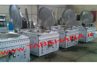 دیگ چلوپز صنعتی بخارپز شرکت آگرین طبخ آرا دیگ چلو پز صنعتی شرکت طبخ آرا
