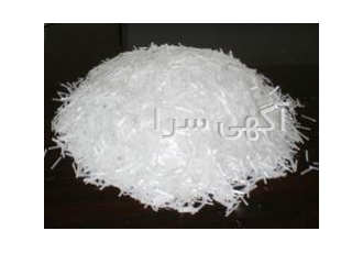 الیاف شیشه ۴ میلیمتری خاص لنت ترمز این محصول خاص لنت ترمز تولید شده ودر