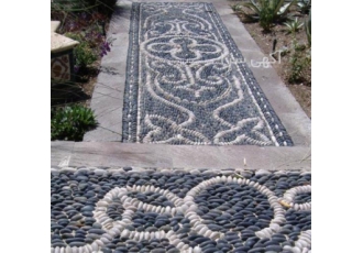 فروش سنگ قلوه رنگی فوق العاده در مشهد مجموعه حیدری تولید کننده سنگ قلوه
