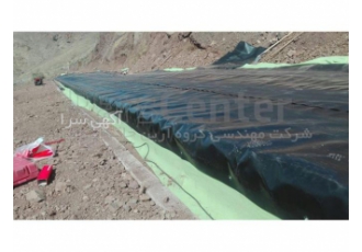 به کارگیری ژئوممبران در راه آهن مرزی جلفا در تهران به کارگیری ژئوممبران