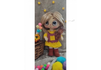فروش عروسک دستساز سمی عروسک zwnj های دستساز پارچه zwnj ای طراحی چهره