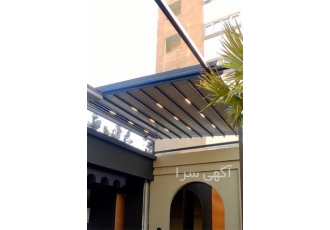 مجری سایبان و سقف متحرک سقف متحرک استخر در مشهد مجموعه سامان مجری