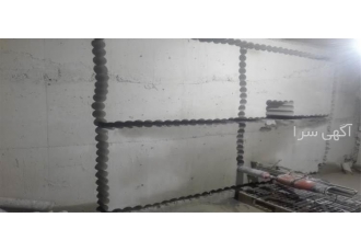 اجرای کرگیری دیوار و ایجاد داکت جهت عبور تأسیسات