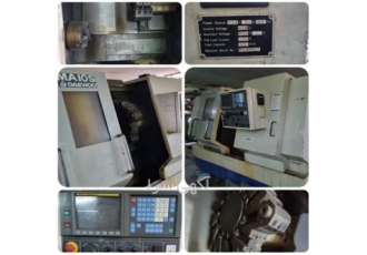 تراش CNC DAEWOO ۱۰s در تهران گلو 65 گیریبکس دارد سه نظام 250 مدل 1996
