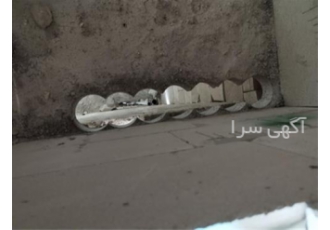 سوراخ با دستگاه، سوراخ دیوار بتنی با دستگاه گردبر
