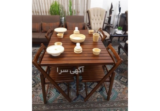 فروش صندلی تاشو ، تولید میز و صندلی چوبی
