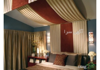 تولید سقف پارچه ای اتاق در تهران سقف پارچه ای اتاق طراحی مدرن و تمیز