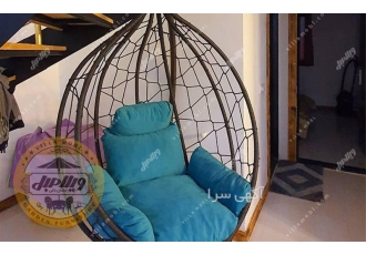 صندلی تابی مدل اشکی بافت پنجره ای
