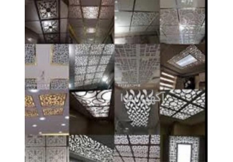 فروش تایل گچی به صورت ساده بدون روکش و روکش دار در اردبیل فروش تایل
