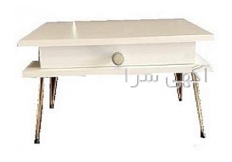 میز چرخ خیاطی تاشو پارس میز شیک و محکم ابعاد 50 28 15 سانتیمتر در حالت