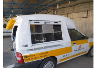 کابین اتاق عقب وانت پراید ۱۵۱ باربند مسقف فایبرگلاس zwnj 7لایه zwnj نصب