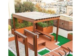 خدمات آلاچیق و روف گاردن در رشت گروه تخصصی دکوراسیون داخلی خانه سازان