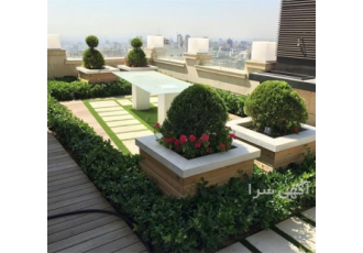 اجرای روف گاردن - بام سبز