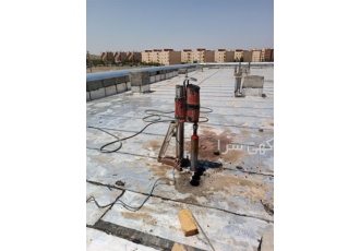 اجرای کرگیری و برش بتن کاشت میلگرد _ انواع چسب