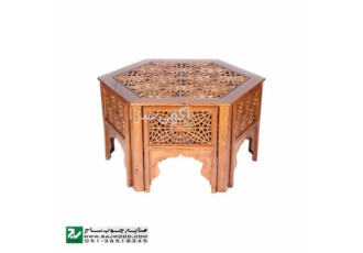 میز و صندلی ناهار خوری صنایع چوب ساج مدل ۳۲۰ در مشهد میز و صندلی ناهار