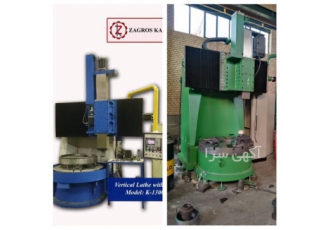 تولید ماشین تراش عمودی - دستگاه تراش cnc