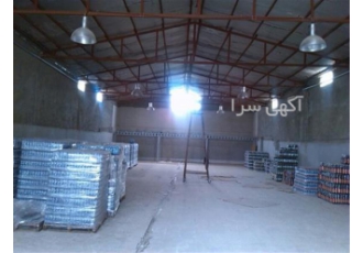 فروش کارخانه در نظراباد در نظرآباد 2400 متر زمین سالن 1000 متری