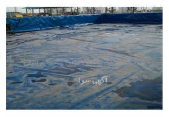 آب بندی استخر ذخیره آب با ورق ژئوممبران