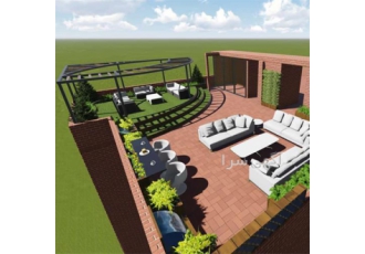 معماری سبز، سازنده روف گاردن حرفه ای