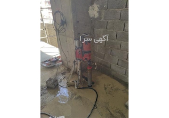 اجرای کرگیری ، کاشت میلگرد