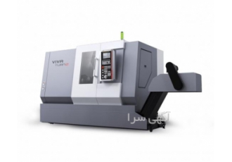 تراش سی ان سی cnc ریل مورب سری T2C کنترل Fanuc