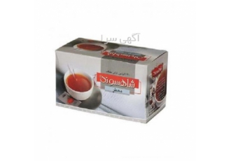 فروش عمده چای کیسه ای طلایی شاهسوند ۲۰ عددی در تهران فروش عمده چای کیسه