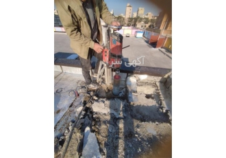 برش بتن با دستگاه کرگیری و کاشت میلگرد
