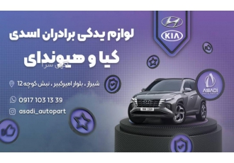 لوازم کیا و هیوندای در شیراز تامین و پخش لوازم یدکی خودروهای کیا