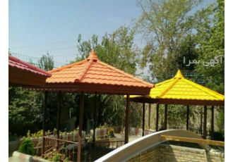 فروش آلاچیق فلزی ، چوبی ، ساخت انواع آلاچیق