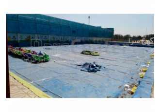 آب بندی حوضچه با استفاده از ژئوممبران در تهران آب بندی حوضچه تفریحی