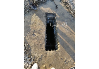گردبر دستگاه کرگیری، کاشت میلگرد