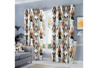 پرده زبرا شید پانچ کوسن پوستر دیواری DideDecor.com