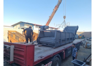 نوارنقاله کانوایر ماردون اسکرور سیلو ذخیره در رباط کریم تولیدی جهان سنگ