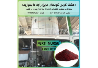 اسپری درایر اصول کار دستگاه اسپری درایر هوا از طریق فیلتر هوا و گرمکن