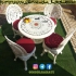 ناهارخوری و غذاخوری و میز صندلی ملیکاوا مدل طاووسی در تهران پخش و فروش