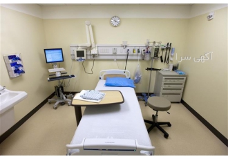 تخت معاینه سونوگرافی در تهران شرکت پاوان طب تولید کننده انواع تخت