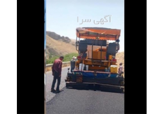 اجرای آسفالت گرم آسفالت کاری برش آسفالت با کاتر در گرمدره تیم حرفه