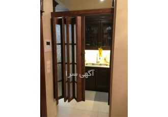 ساخت پارتیشن شیشه ای آکاردئونی
