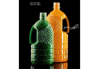 فروش بطری پت دسته دار ۱ لیتر روغن زیتون و کنجد در تهران شرکت پلاستیک