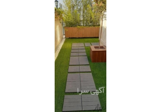 سنگ باغچه و فضای سبز در انواع رنگ ها