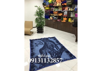 فروش پتو نمدی ببری پلنگی پتوی شکوفه در اصفهان فروش پتو نمدی پتو طرح