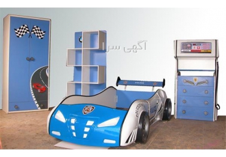 تخت خواب فانتزی ویژه کودک ونوجوان در قم از تخت خوابهای ماشینی خوشت میاد