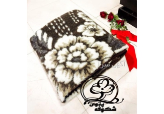 پتو مینک طرح گل آبشار شکوفه