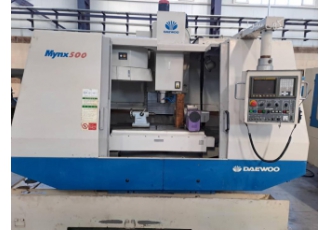 فروش فرز CNC چهار محور دوو مدل Mynx ۵۰۰ فرز چهار محور DEAWOO MYNX500