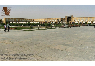 سنگ مرمریت هتن آباد تیشه ای-سند بلاست جهت کف سازی