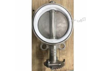 شیر پروانه ای تفلونی PTFE
