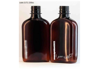 بطری رنگی پلاستیکی بطری ۲۵۰ سی سی رنگی در پرند بطری کتابی 250 سی سی